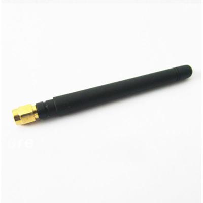 China 1PC 433Mhz 106mm Ham Radio Wholesale Aerial Rubber Antenna SMA Aale Straight Connector 2dbi Antennas for sale