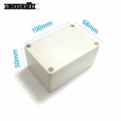 China Newcomers Product Power Supplies 1PC 100x68x50mm Enclosure Project Box Gray DIY Waterproof Plastic Electronic Instrument Case for sale