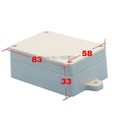 China Electronic Product Junction Box Enclosure Project Box Instrument Fence Waterproof DIY Plastic Holder 83x58x33mm NEW for sale