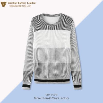 China Anti-Wrinkle Mens Wadding Sweater Winter Crewneck 100% Sleeve Pullover Cable Long Chunky Knit Sweater for sale