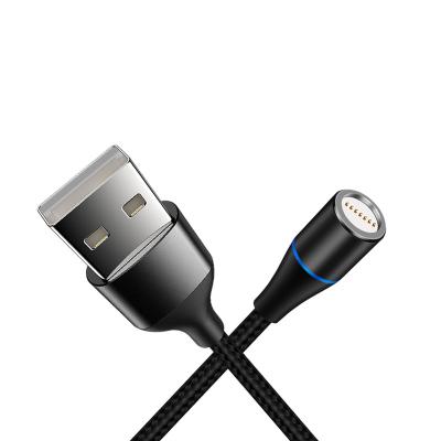 China Mobile Phone 3 in 1 Fast Charging Cable with Type-C Micro USB Cable Multi Date Charging Magnetic USB Cable for sale