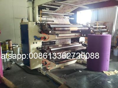 China Non Woven Fabric Flexo Printing Equipment 2 / 4 Color Printing Machine for sale