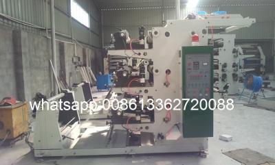 China High Speed Roll To Roll Printing Machine Flexographic Printer With Computer Control for sale