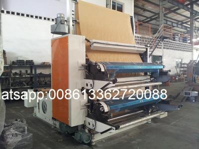 China Plastic PE Film Roll Flexographic Printing Machine 6 Colour Flexo Printing Machine for sale