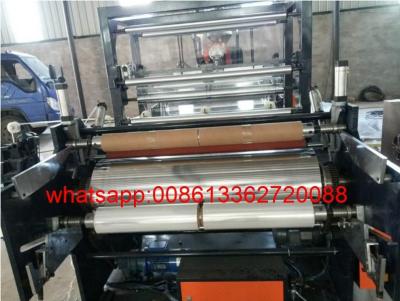 China 1500mm Automatic Roll PE Stretch Film Manufacturing Machine Co Extruder Machine for sale