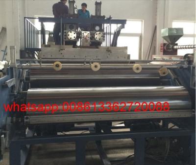 China Cast Stretch Film Machine 3 Layers Co Extruder Machine With Delta PLC Control for sale