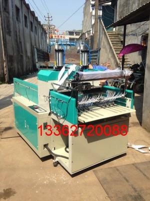 China Professional Heat Sealing Plastic T Shirt Bag Making Machine Double Layers for sale