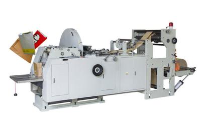 China LMD-400/600 Automatic High Speed Food Paper Bag Making Machine flat bag v shape bag for sale