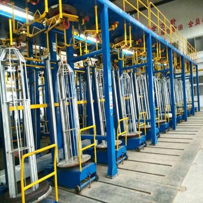 China Building Material Shops Hot Dip Galvanizing Continuous Hot Dip Galvanizing Annealing Furnace Production Line for sale