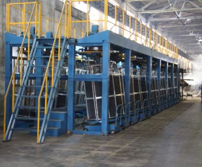 China Continuous Line Wire Zinc Plating Surface Treatment Hot Dip Galvanizing Machine for sale