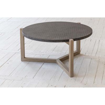 China Mediterranean industrial modern coffee table furniture coffee table living room wood table for sale