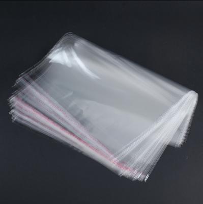 China Self Adhesive Plastic Opp Bag Custom Wholesale Clear Self Adhesive Sealed Opp Clothing Seal Plastic Bag For Clothing XL for sale