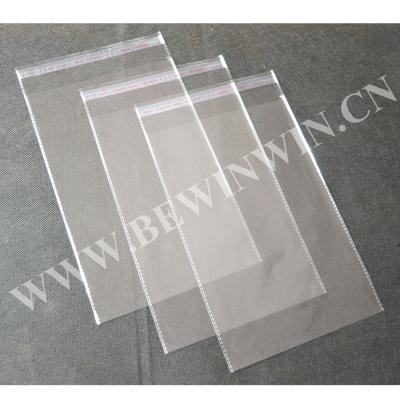 China Moisture-proof transparent opp header plastic bag for packaging, OPP header bag/OPP Sleeve/OPP fin bag for sale