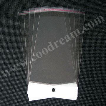 China Moisture Proof OPP Bag For Gift Packaging Clear Transparent Polybag With Self Adhesive Flip for sale