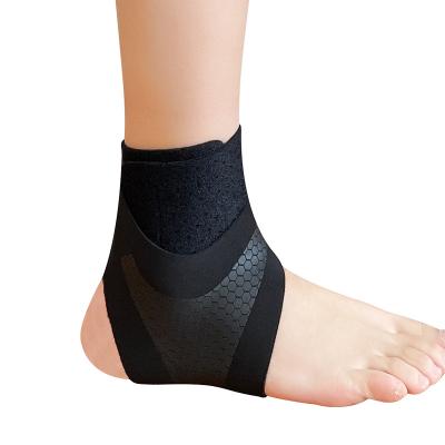 China Universal Hot Selling Adjustable Ankle Protector Black Ankle Supports For Gym Wear Comfortable Ankle Protection for sale