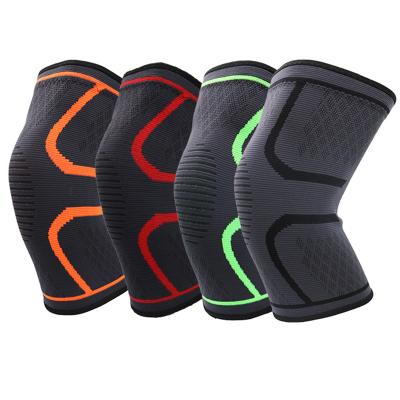 China Universal Knee Protector With Bandage Cycling Non-Slip Elastic Knee Compression Sleeves Brace For Sport for sale