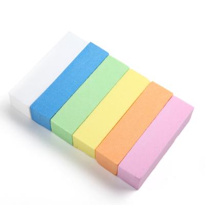 China 6 Colors ROSALIND Nail Polishing Buffer Mini Nail Buffer High Quality Block Folder Nail Manicure Art Tools For Wholesale for sale