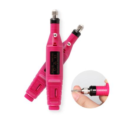 China ROSALIND Durable Electric Nail Drill Machine Manicure Set Optional 6 Drill Bits Exfoliate Scrub Nail Grinding Drill For Wholesale for sale