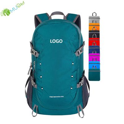 China YumuQ 40L Packable Waterproof Lightweight Waterproof Travel Hiking Daypack Backpack for sale