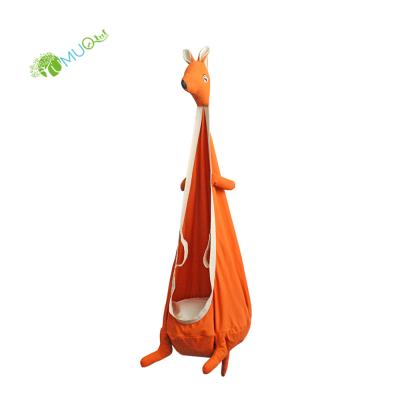 China Sports Play Chair 100%, YumuQ Cotton Kids Hammock Pod Swing Animal Swing Outdoor Hanging Seat Hammock Nest for Boys and Girls for sale