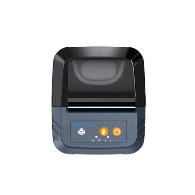 China Black and White Handheld 80mm Mobile Thermal Receipt Printer Mini POS Printer for Super Business with BT for sale