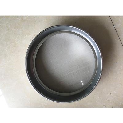 China Plain Weave Stainless Steel Laboratory Soil Test Sieve for sale