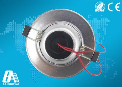 China führte Aluminiumküche 3w Downlights 2800-3000k vertieft geführt hinunter Licht zu verkaufen