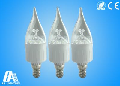 China La luz formada vela blanca decorativa de la vela de las bombillas de Dimmable del poder más elevado llevó bulbos en venta