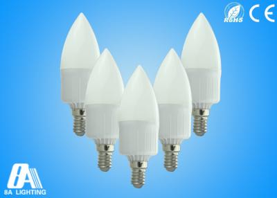 China El CE y RoHS aprobaron la nueva luz de bulbos de la vela del estilo LED de 3W - E14 - cubierta de la difusión en venta