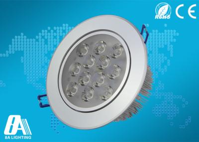 China 12 Watts LED Ceiling Downlights 6500K Led Ceiling Lamps For Hotel for sale