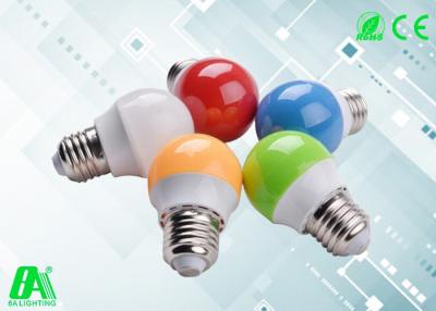 China Colorful Mini E27 LED Bulb 3w , Aluminum + Plastic e27 led light bulb energy saving for sale