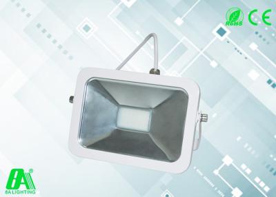 China Ultra Thin led flood light 20w / Round led 12v flood lights 2000 Lumens 100lm / w for sale