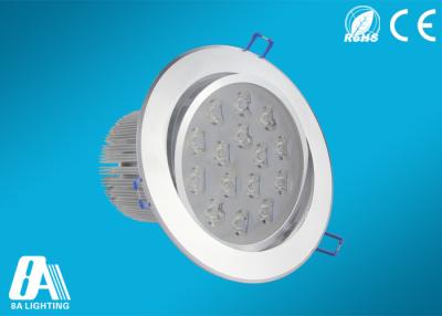 China 15W 1200 Lumens LED Ceiling Downlights 2800K - 3000K , Bathroom Down Lighting for sale