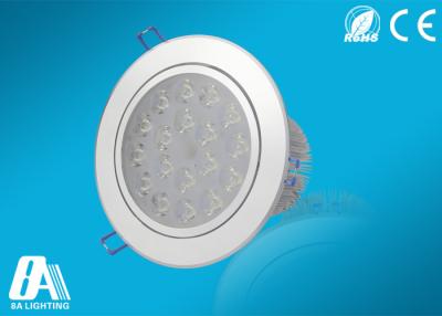 China Cold White 6000K - 6500K 18watts LED Recessed Ceiling Lights for Indoor Kitchen for sale