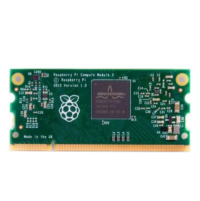 China DIY Project Raspberry Pi Compute 3 Module with 1GB RAM as well as an optional 4GB eMMC Flash Made in PRC or Made in UK Raspberry Pi CM3 for sale