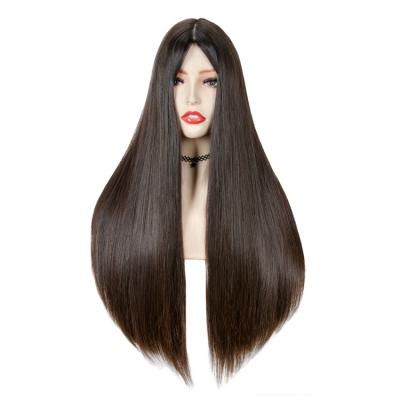 China Hide Wave H104 Wig Factory Supplier Hair Drop Band European Silky Straight Natural Blonde Silky Straight Full Lace Jewish Wig Hide Wave Wig Manufacturer for sale