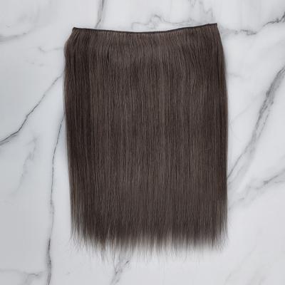 China High quality high end silky straight wave halo hair extensions that won't cling, fall out or produce uncomfortable reactions for sale