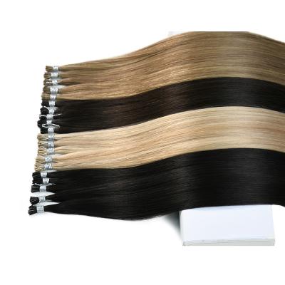 China Wholesale Price Hair Extensions Silk Straight Natural Cuticle Aligned Virgin Hair Double Tip Hair Extensions for sale