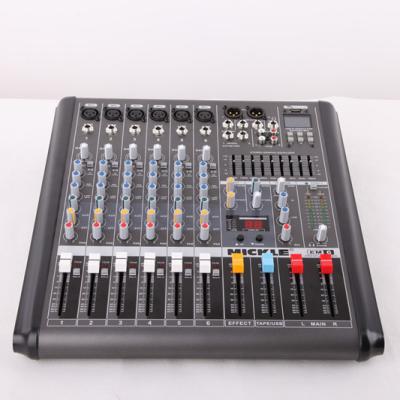 China M6 Event Professional 6 Channel DJ Audio Mixer for sale