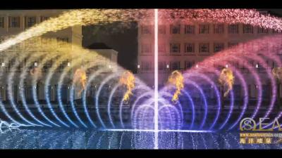 China 2D 3D Düse Digitale Schaukelbrunnen Musik Tanz Wasserbrunnen zu verkaufen