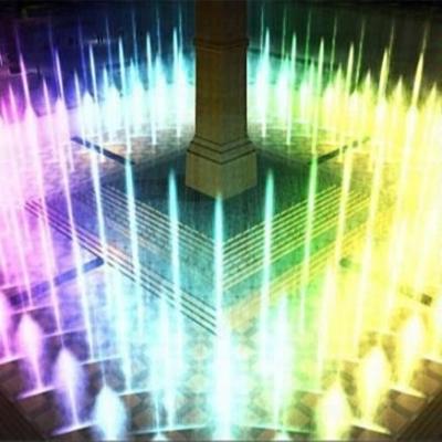 China Large water dancing speakers with multimedia musical water fountain for sale