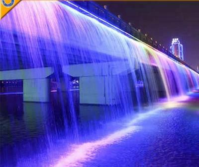 China Farbwechseln Hochwertige Wasserfallbrunnen Moderne zu verkaufen