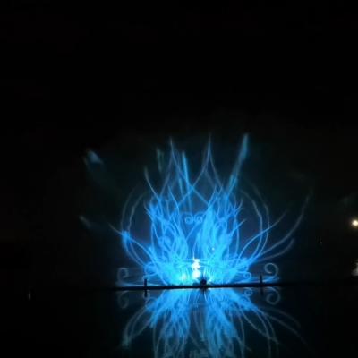 Cina 5D Laser Music Dancing Water Movie Screen Proiettore di fontana d'acqua in vendita