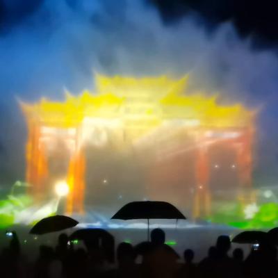 중국 Lake Music Dancing Performance Outdoor Fountain Water Screen Movie Projector 판매용