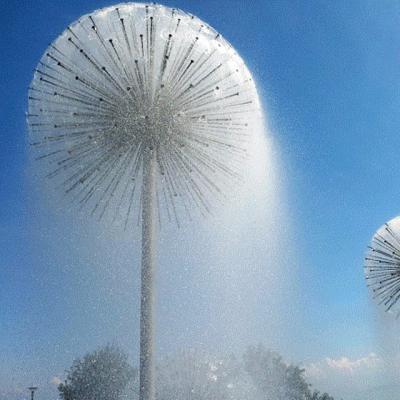 Cina Controllo del segnale musicale elettrico moderno rotondo Fontana di pissencione per la vita all'aria aperta in vendita