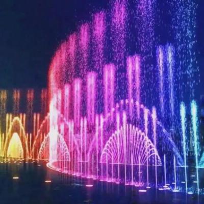 China Modern Underground Fountain Floor Fountains Music Control for sale