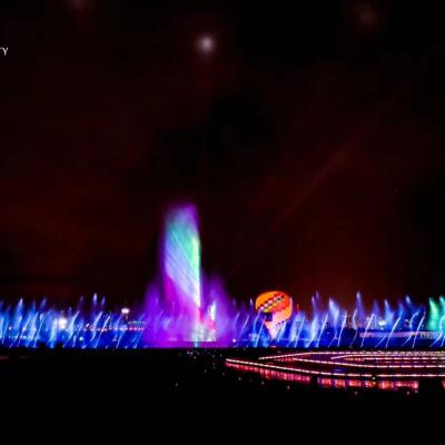 China Precision Engineered Music Fountain Patented Nozzle Jet Lighting Software for sale