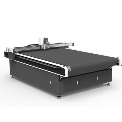 China Stable Non Woven Bag Fabric Cutter Cutting Machine For Cutting Fabric Or Knitted Fabric Making for sale