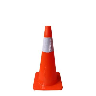 China High Quality Long Life 700MM PVC Cone Road Safety Traffic Cone For Parking Lot Construction Reflective Warning Caution for sale