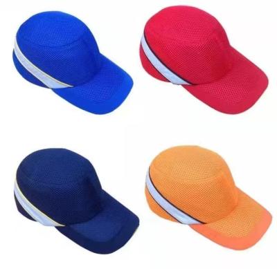 China Fashional Lightweight Breathable Head Hat Protective Construction Bump Cap Hard Hat Plastic Hard Hat Construction Safety Helmet for sale